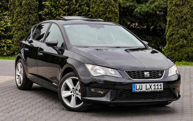 Seat Leon cena 38900 przebieg: 225822, rok produkcji 2014 z Różan małe 781